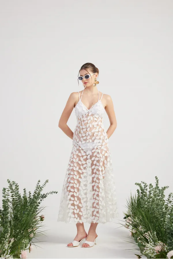 Beatriz Elbise Beyaz