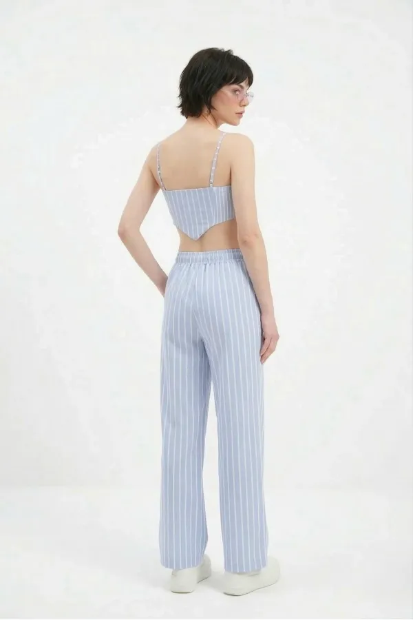 Pantalon Harmony bleu
