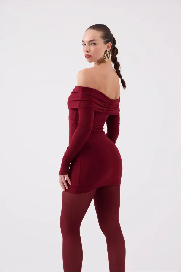 Robe Dreamer bordeaux