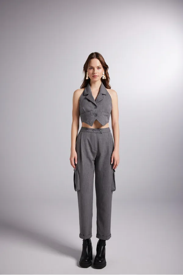 Pantalon Kira gris