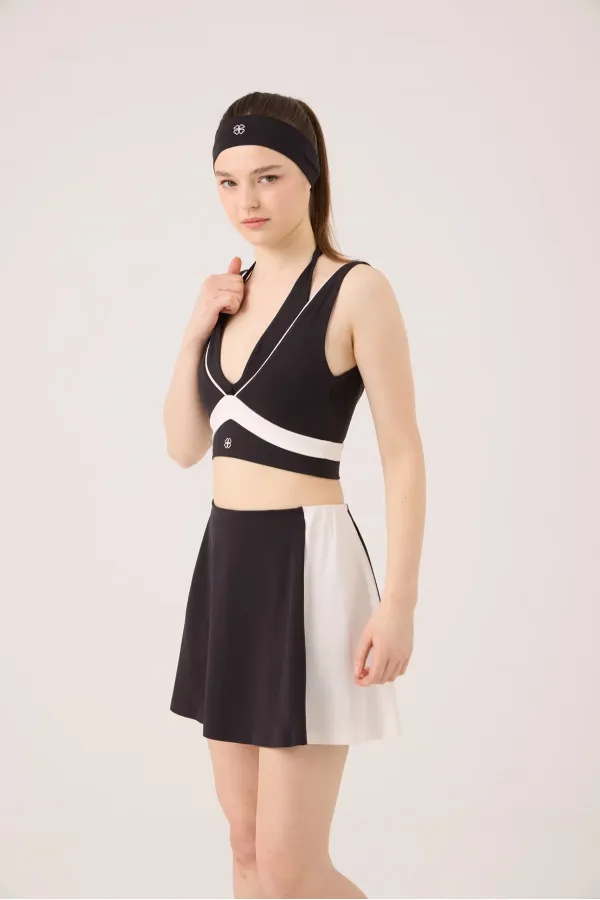 Jupe courte Stella noire taille haute