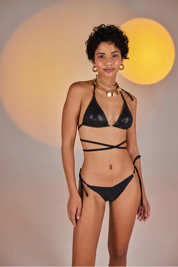 Ivory Bikini Üstü Siyah