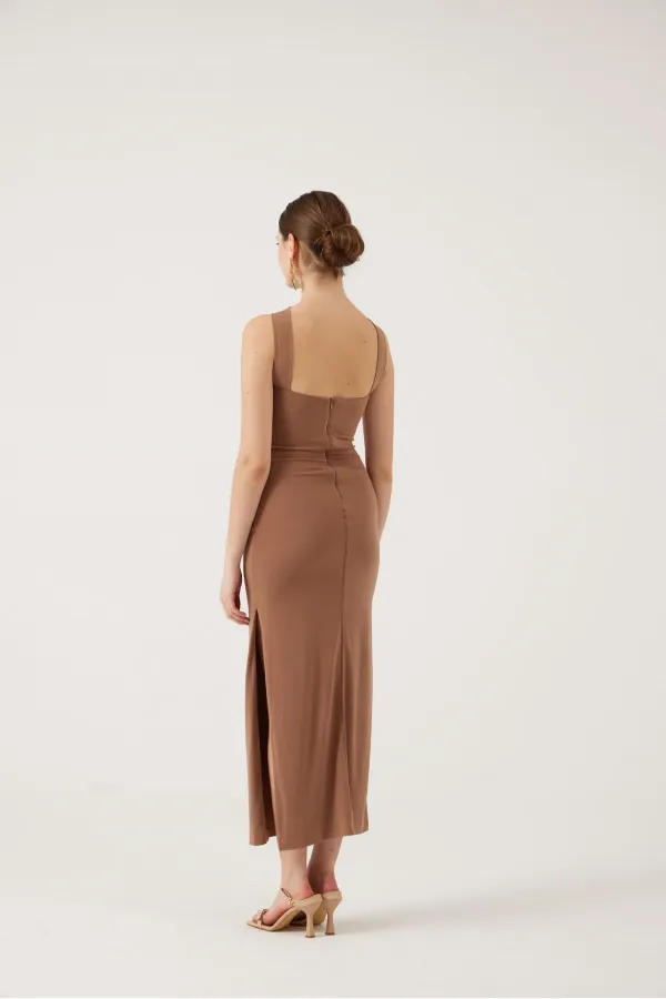 Jana Dress Brown