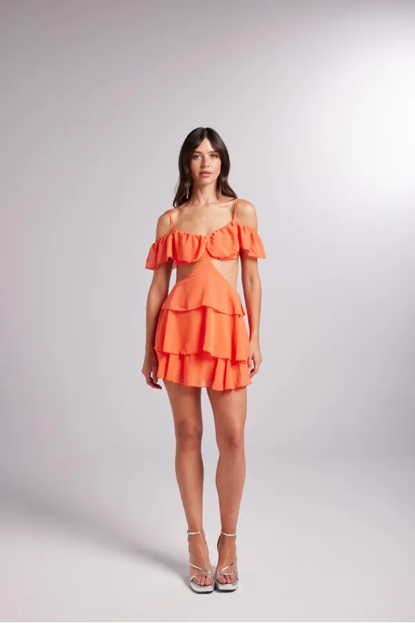 Ruby Dress Orange