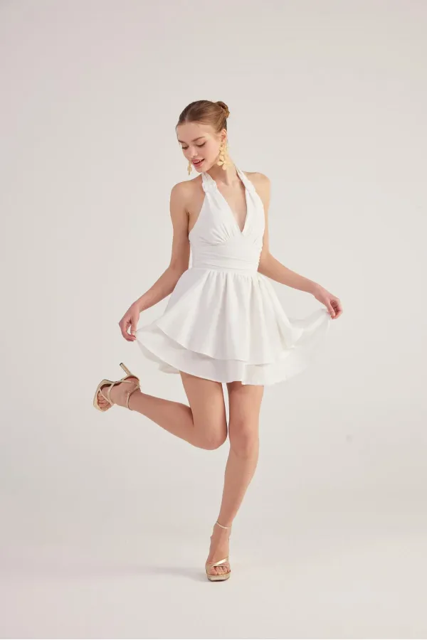 Marilyn Dress White