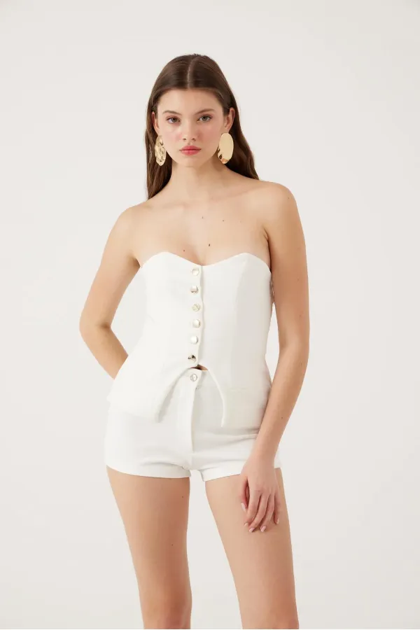 Blouse Harvey blanche