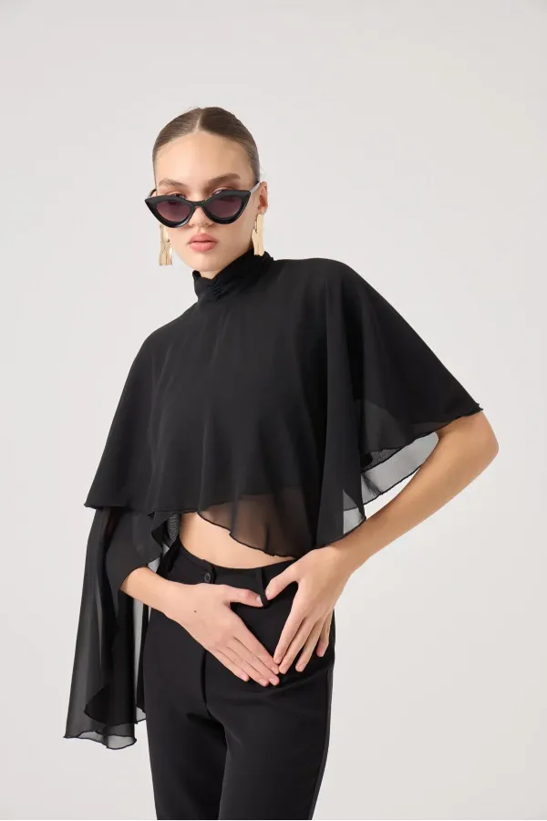 Bena Bluz Siyah