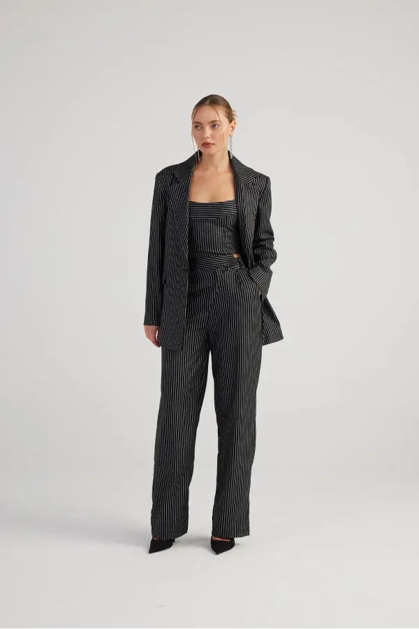 Veste blazer Eden noire