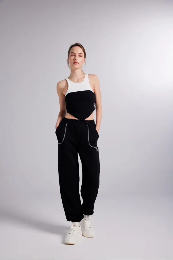 Pantalon de survêtement Rhode noir