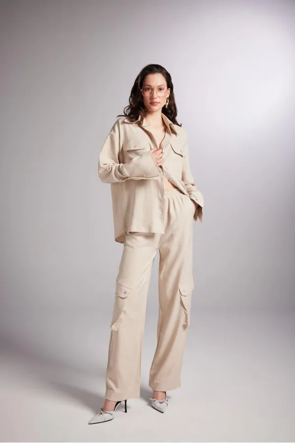 Pantalon Julia beige