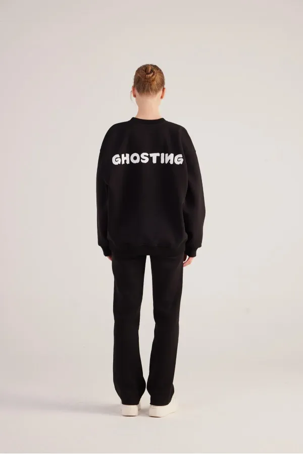 Ghosting Sweatshirt Black