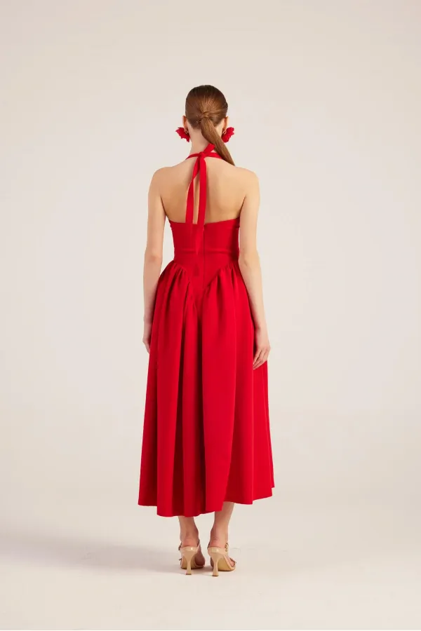 Ophelia Dress Red