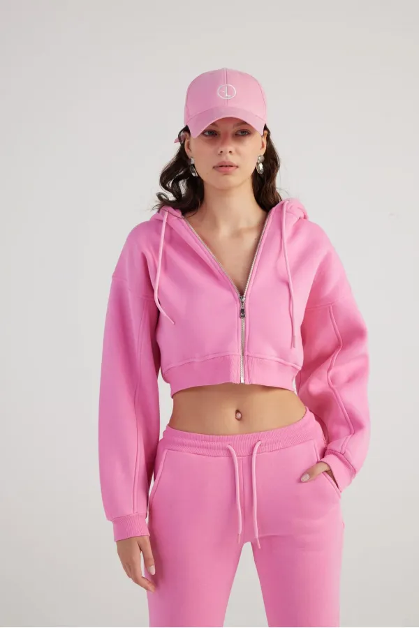 Mixed Sweatshirt Pink