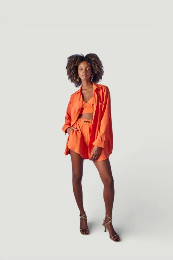 Leti Gömlek Turuncu