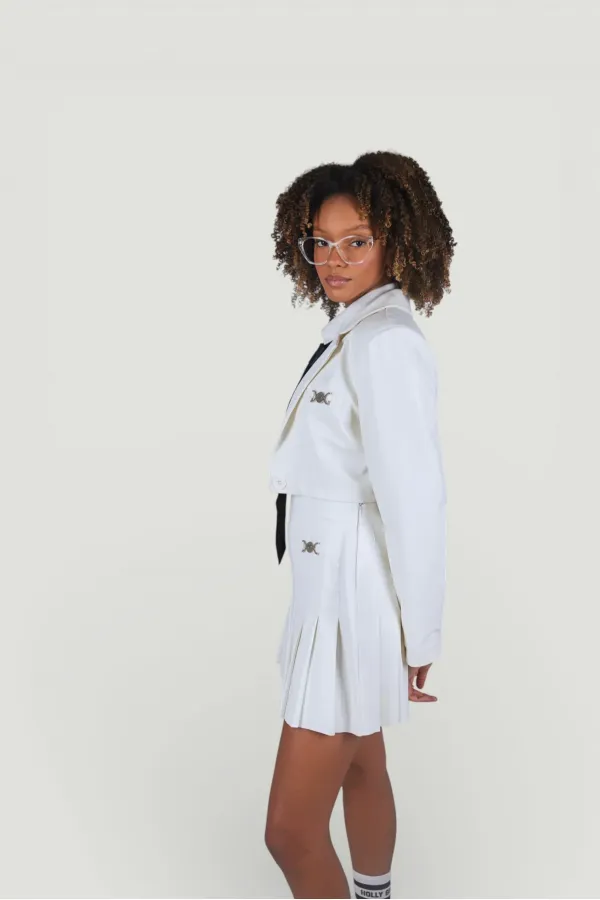 College Deri Etek Ekru