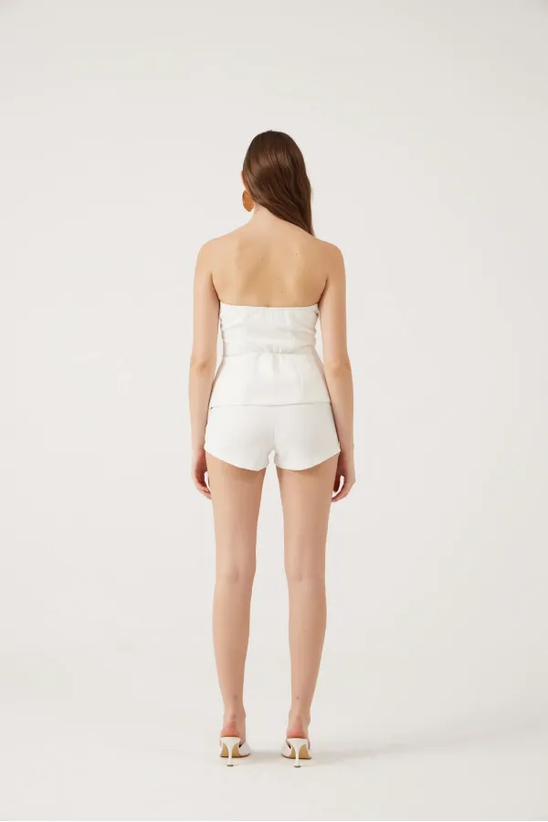 Bailey Şort Beyaz