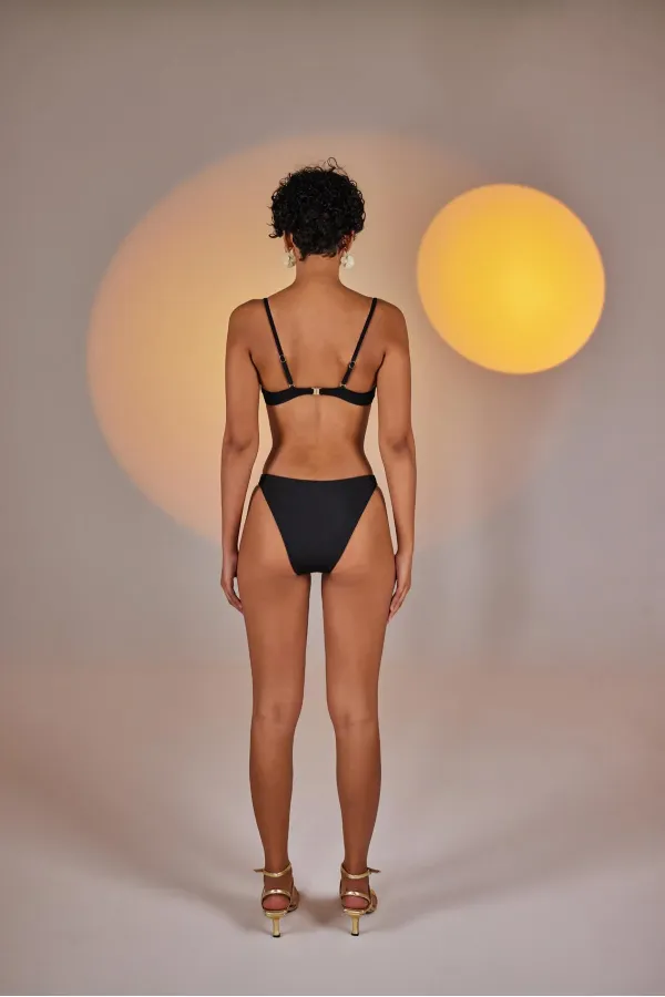 Sleek Bikini Bottom Black