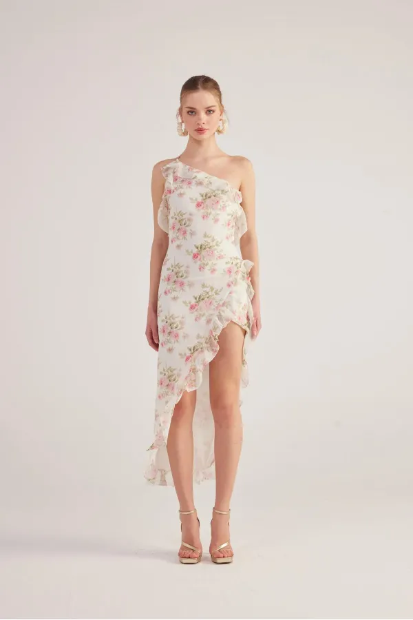 Robe amoureuse écru