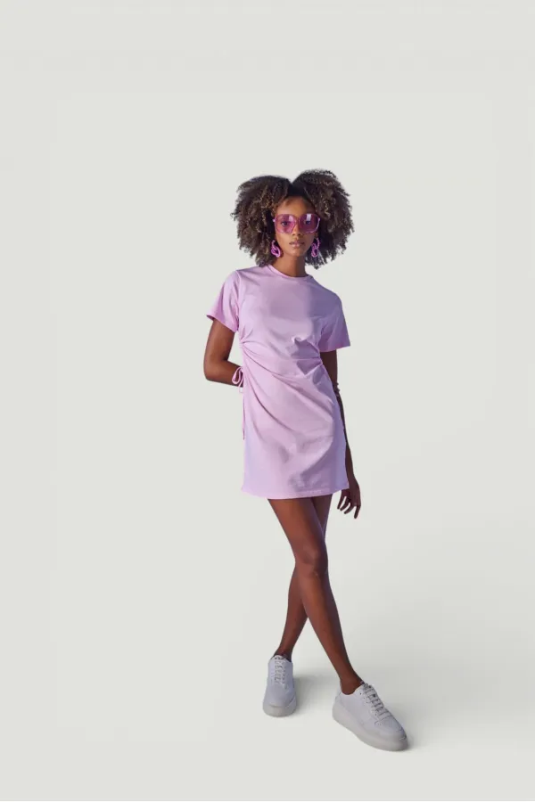 Wex Tshirt Elbise Pembe