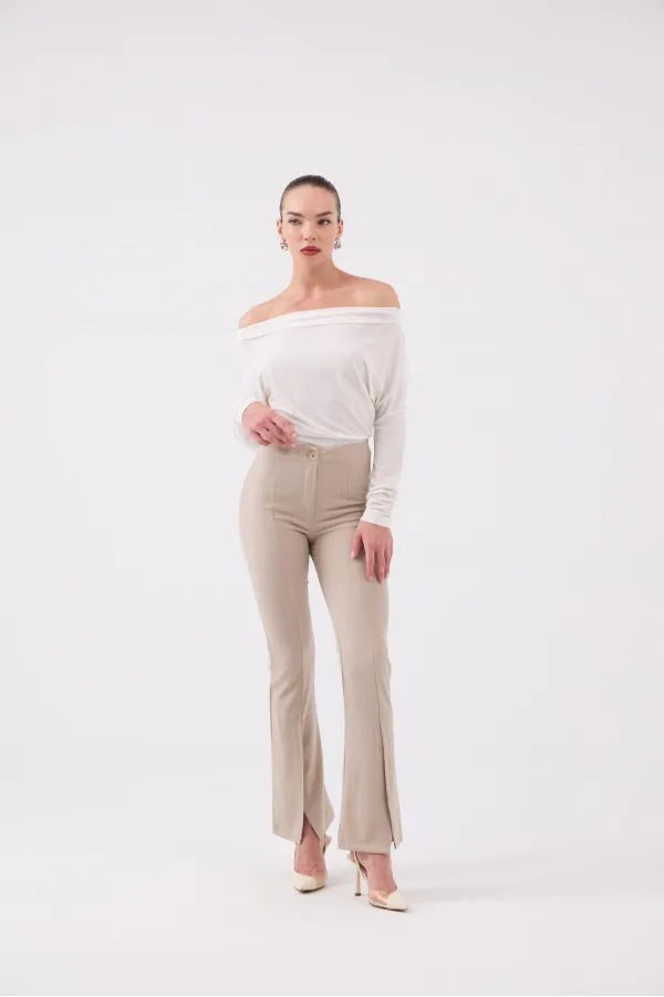 Pantalon Algo beige