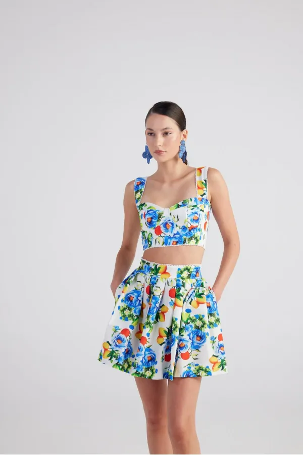 Bustier Ravello bleu