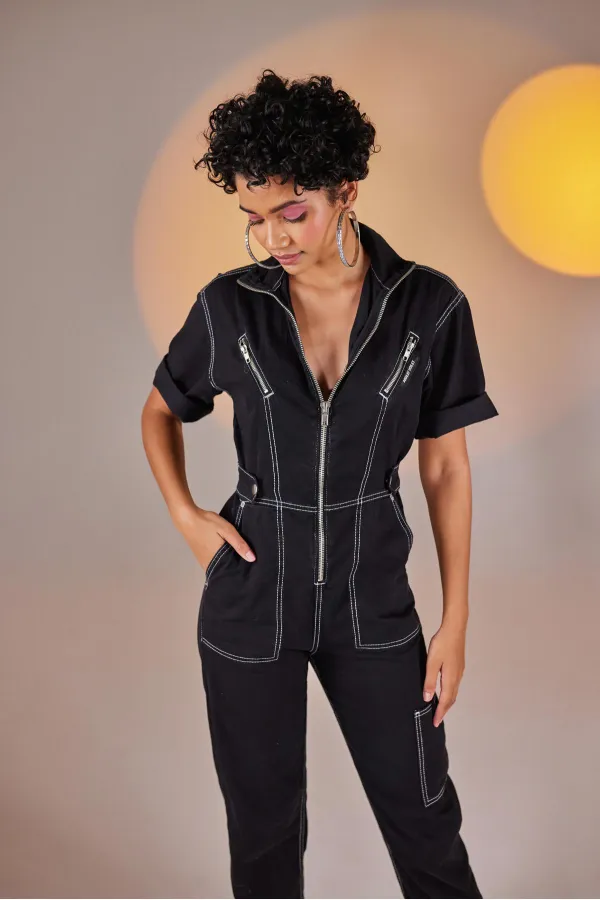 Noa Jumpsuit Black