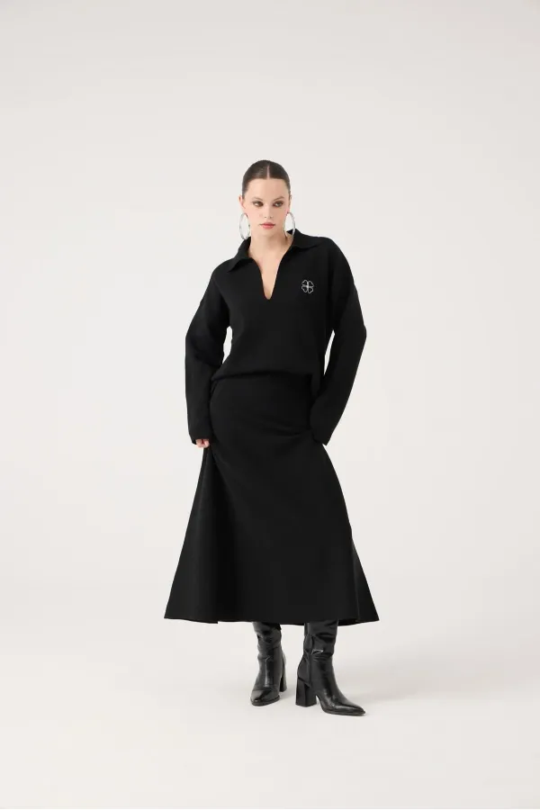 Zoi Knitwear Sweater Black