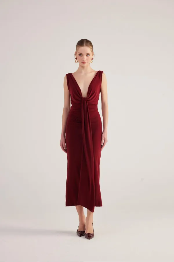 Robe Kate bordeaux