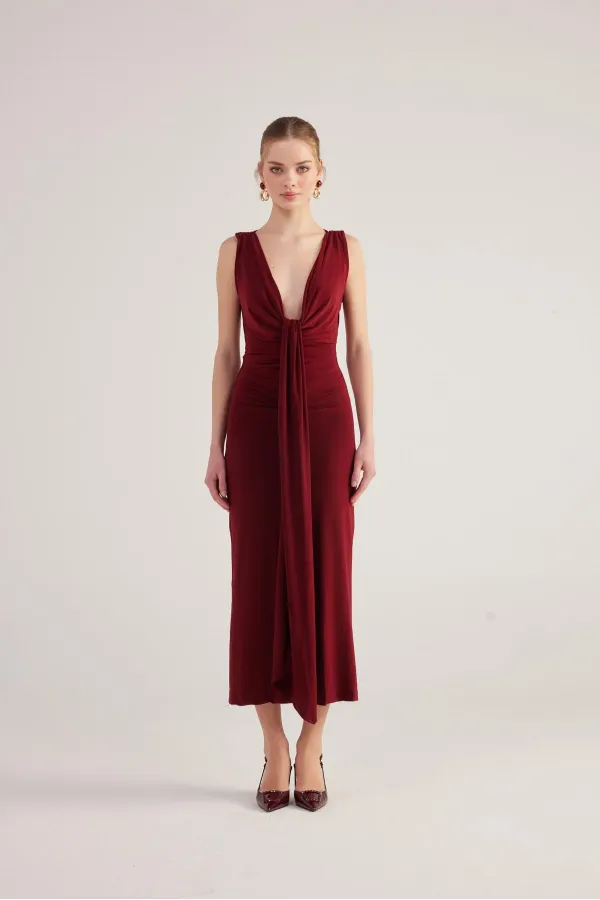 Robe Kate bordeaux