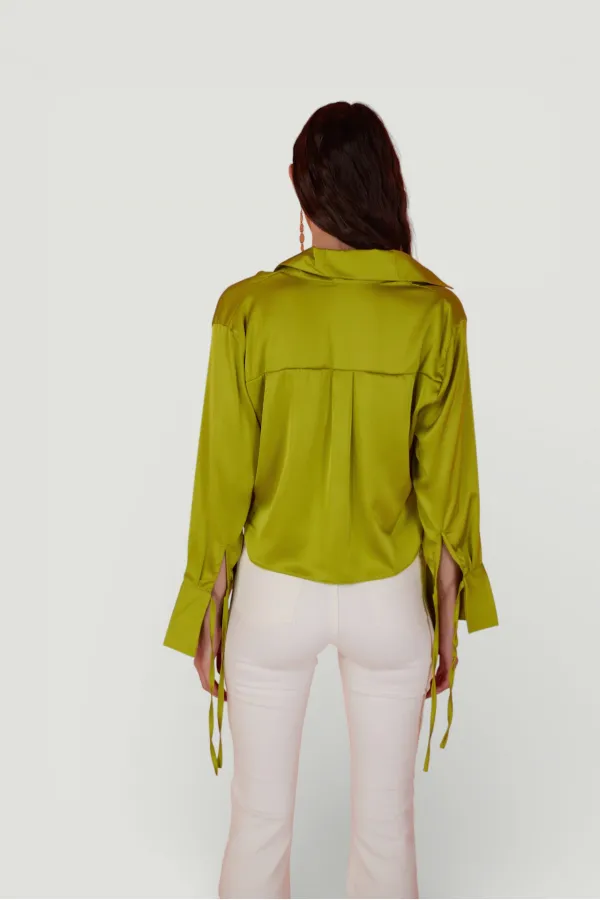 Silky Shirt Green