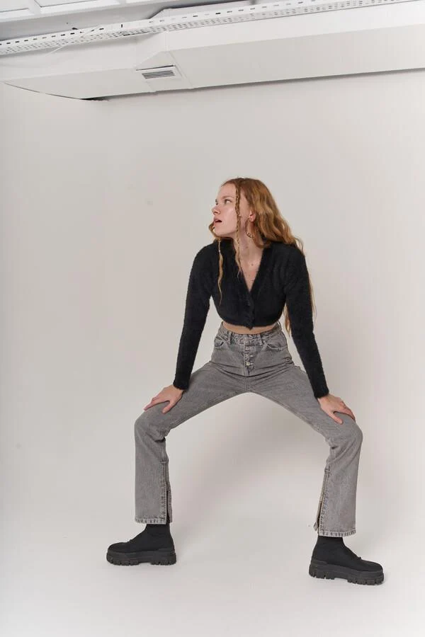 Toll Jean Pantolon Gri