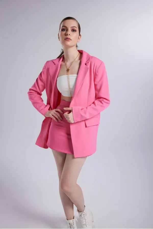 Veste blazer rose Panky