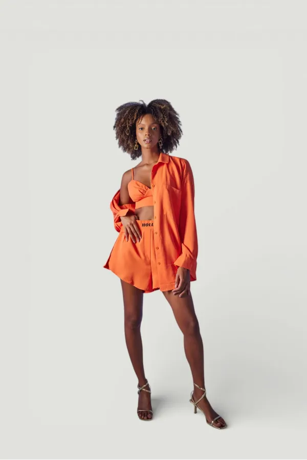 Leti Gömlek Turuncu