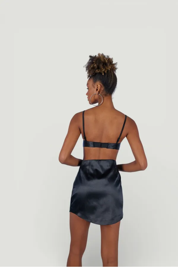 Bustier fantaisie noir