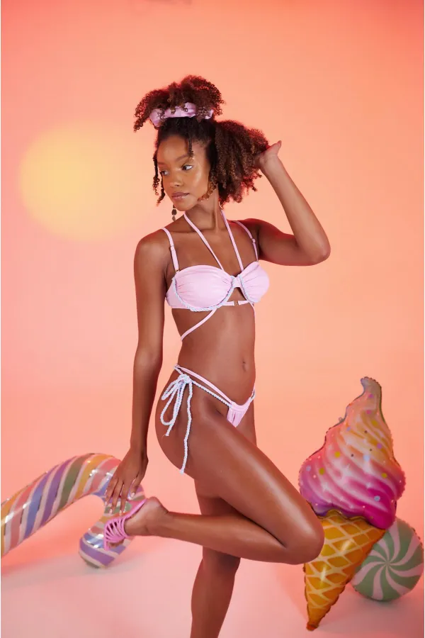Mia Bikini Altı Pembe