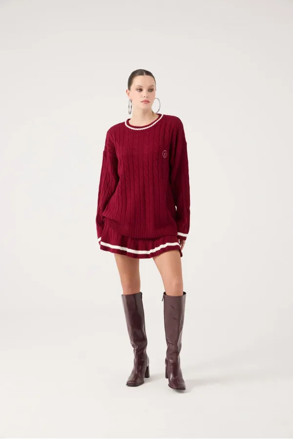 Harold Triko Kazak Bordo