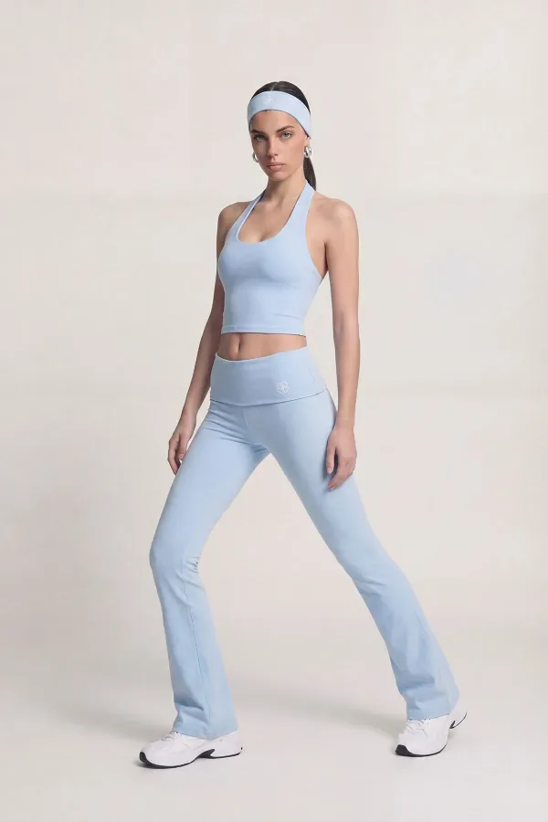 Ellen Halter Neck Bustier Blue