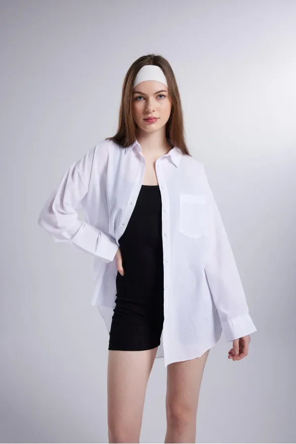 Lovesize Gömlek Beyaz