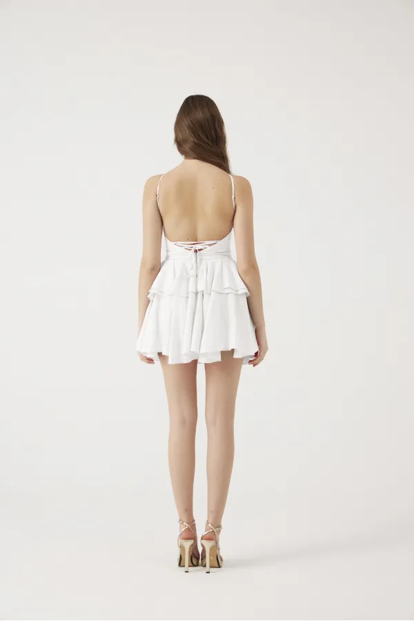 Keira Dress White