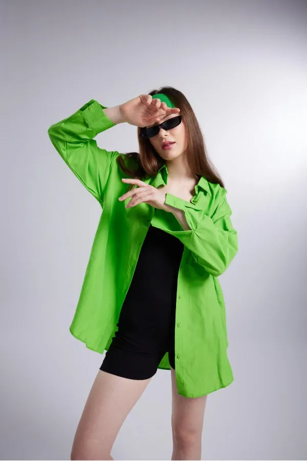 Lovesize Gömlek Yeşil