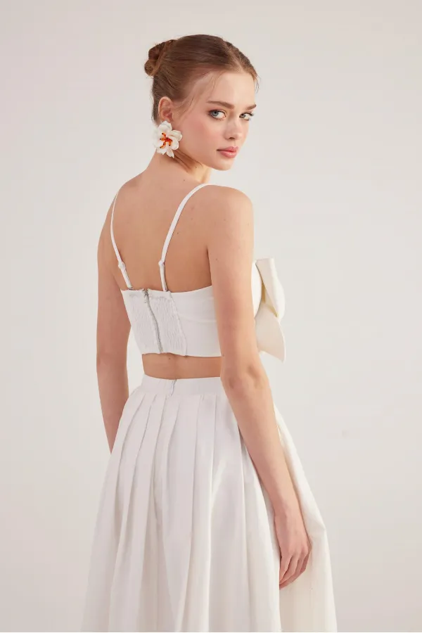 Chemisier Jazmin blanc