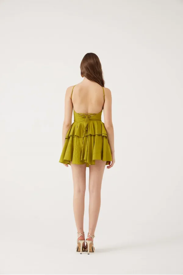 Keira Dress Green