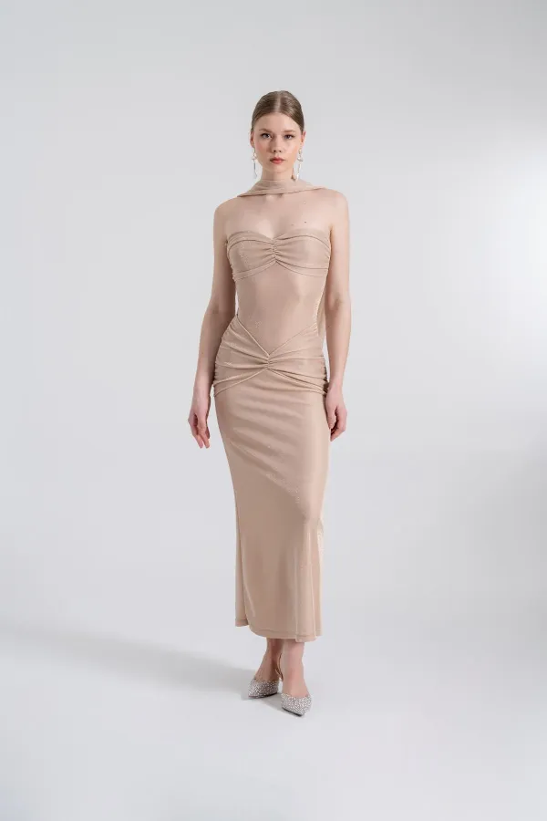 Robe Gabrielle beige