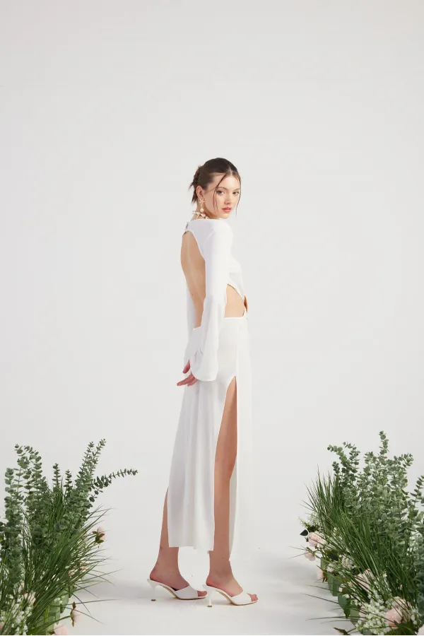 Robe Cameron blanche