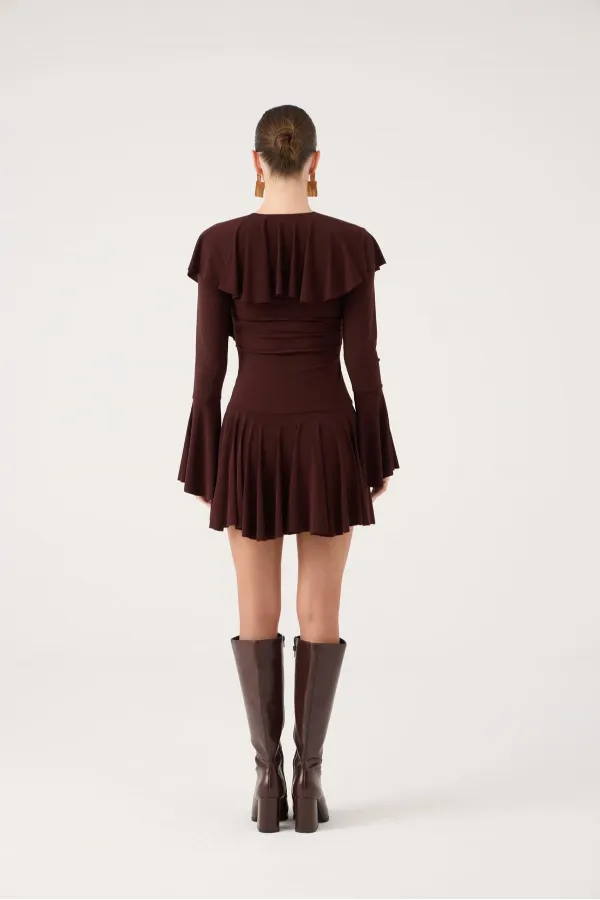 Yolanthe Dress Brown