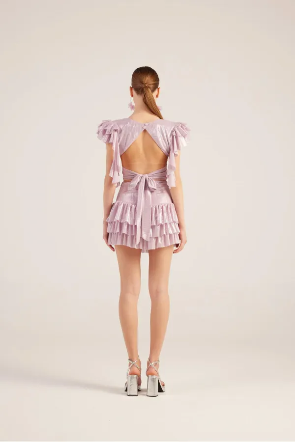 Combinaison rose de grand-mère