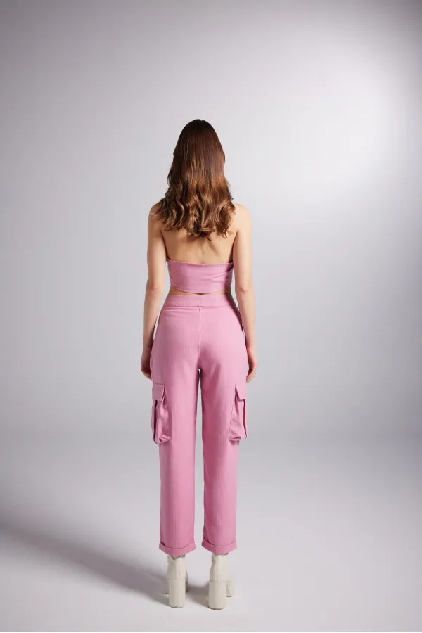 Pantalon Kira rose