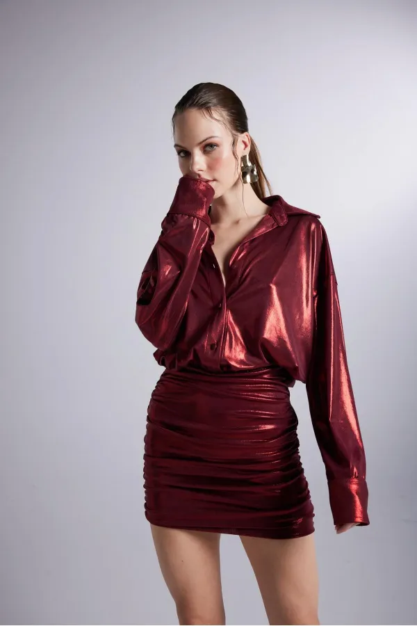 Robe Regina bordeaux