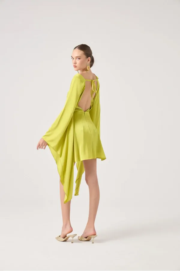 Halle Dress Green