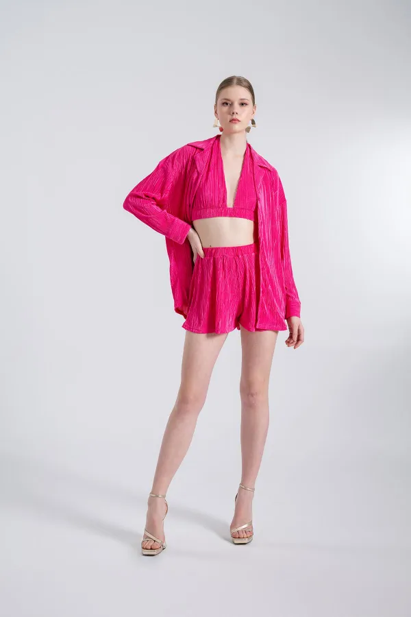 Comfy Oversize Shirt Pink